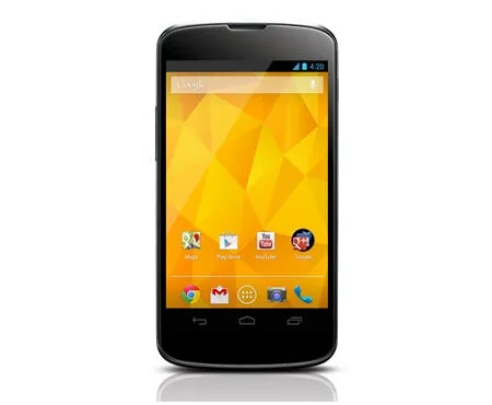 LG NEXUS 4 11,9 cm (4.7") Tek SIM Android 4.2 3G Micro-USB B 2 GB 16 GB 2100 mAh Siyah Akıllı Telefon Thumbnail 1