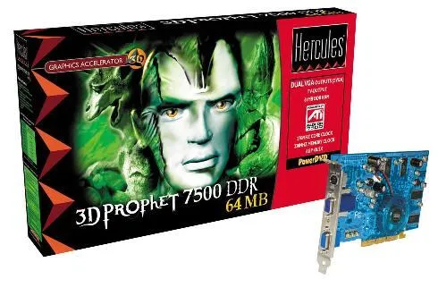 Hercules 3D PROPHET 7500 GDDR Ekran Kartı Thumbnail 0