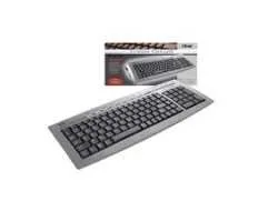 Trust Slimline Keyboard KB-1400S USB + PS/2 Klavye