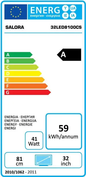 Salora 32LED8100CS 32 inç HD TV Thumbnail 10