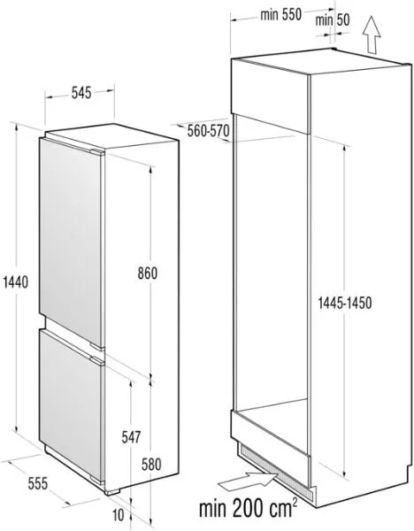 Gorenje RKI5234W 212 Litre Buzdolabı Thumbnail 4