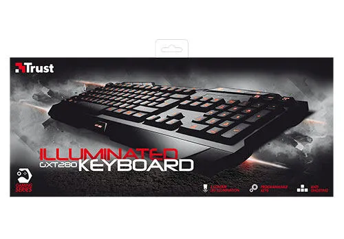 Trust GXT 280 18911 Oyuncu Klavyesi Thumbnail 3