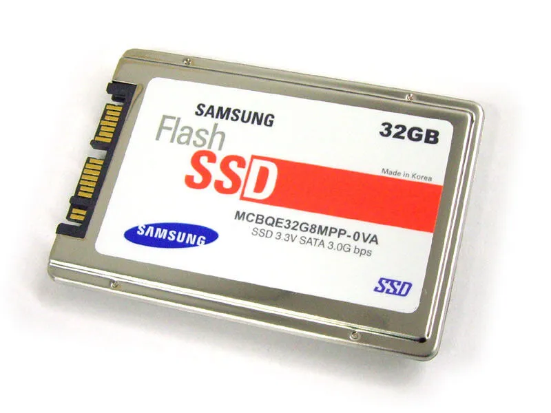Samsung MCBQE32G8MPP-0VA dahili 32 GB 2.5" Serial ATA II SSD SSD Diskle