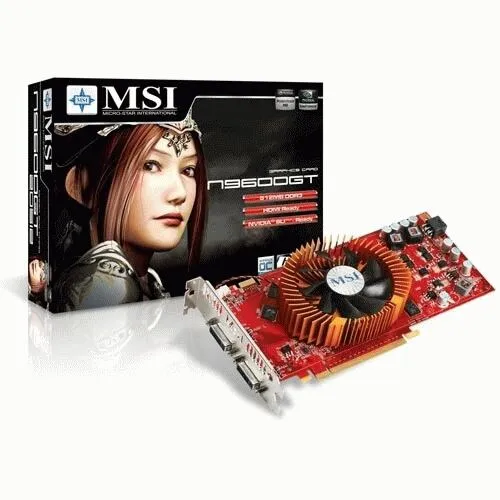 MSI N9600GT-2D512-OC GDDR3 Ekran Kartı Thumbnail 1