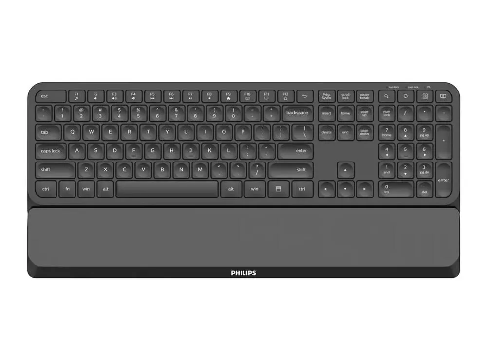 Philips 5000 series SPK6507B/25 Evrensel RF kablosuz Siyah Klavye