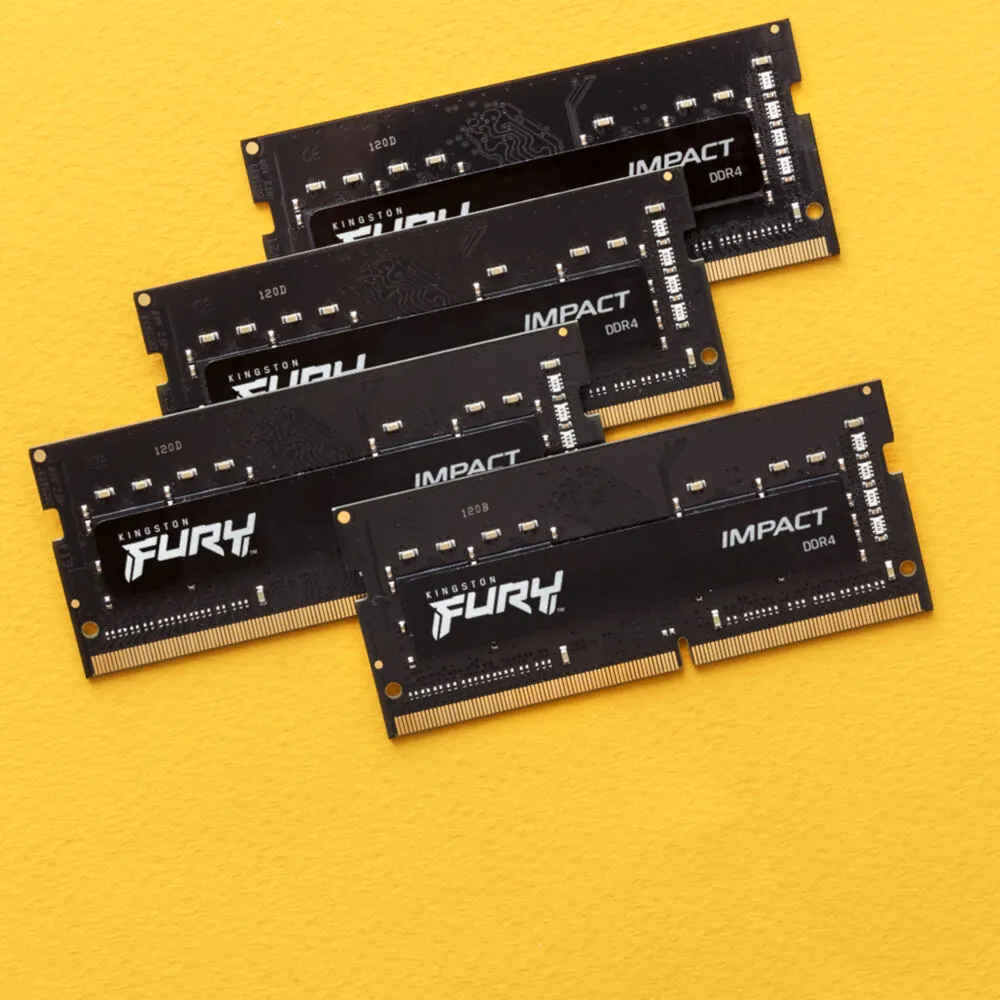 Kingston Technology Impact 32 GB KF432S20IBK2/32 (2x16GB) DDR4 SO-DIMM RAM Bellek Thumbnail 6