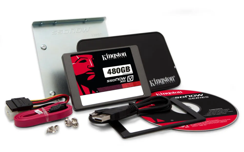 Kingston V300 480 GB 2.5" Serial ATA III SSD Thumbnail 4