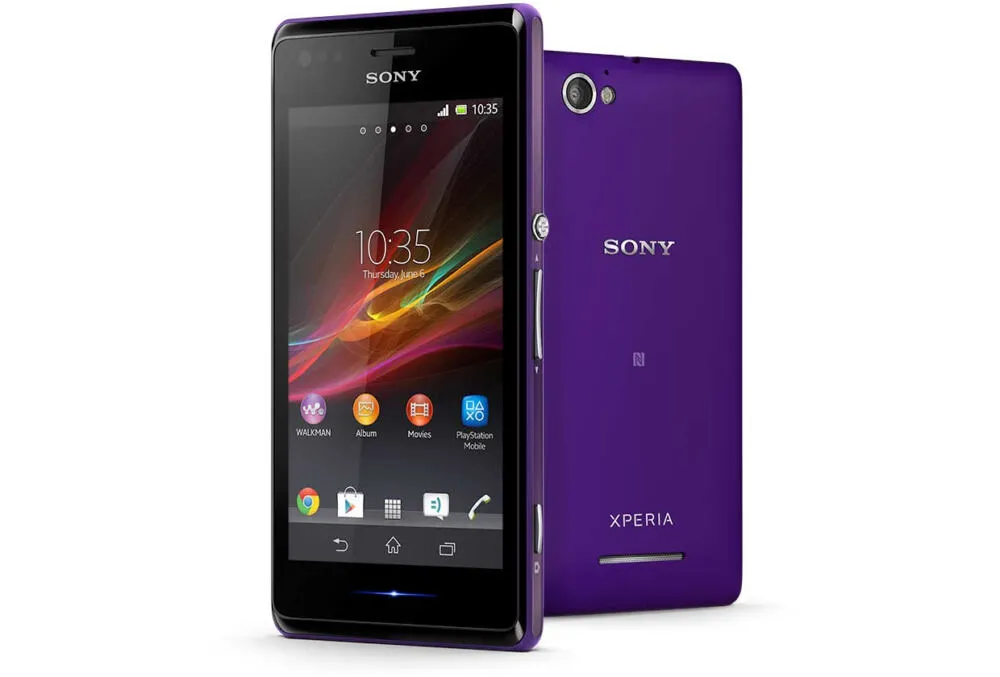Sony Xperia 1274-4003 10,2 cm (4") Tek SIM Android 4.3 3G Micro-USB B 1 GB 4 GB 1750 mAh Mor Akıllı Telefon