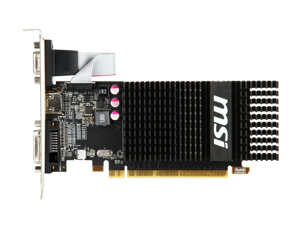 MSI R6450-2GD3H/LP AMD Radeon HD6450 2 GB GDDR3 Ekran Kartı Thumbnail 1