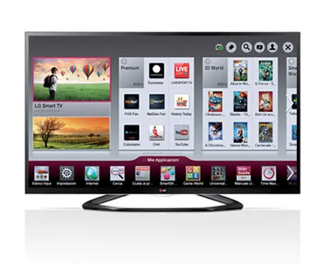 LG 47LA640V Full HD kalitesi Smart Wi-Fi Siyah TV Televizyon (TV)
