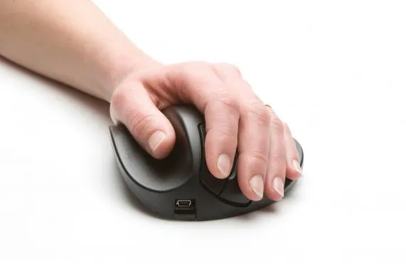 BakkerElkhuizen HandShoeMouse BNEP170LW 1000 DPI Kablosuz Mouse Thumbnail 2