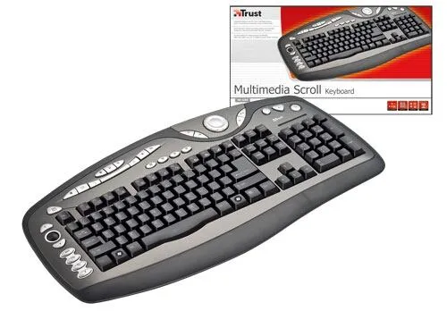 Trust Multimedia Scroll Keyboard Kb-2200 IT 15039 Klavye Thumbnail 5