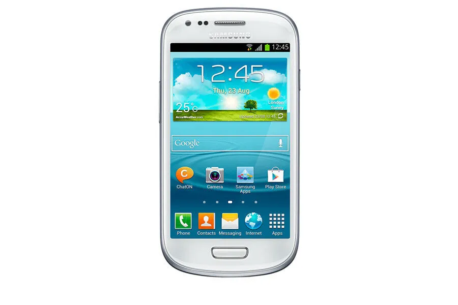 Samsung Galaxy S III mini GT-I8190 10,2 cm (4") Tek SIM Android 4.1 3G Micro-USB 8 GB 1500 mAh Beyaz Akıllı Telefon