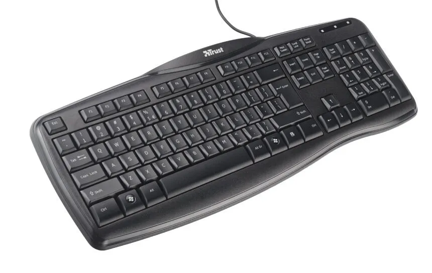 Trust 17618 Evrensel USB Türkçe Siyah Klavye