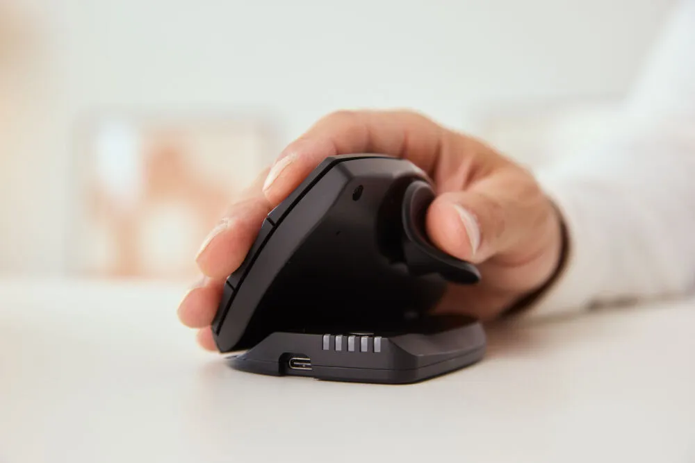 Contour Design Unimouse CDUMBK11001 4000 DPI Bluetooth Kablosuz Mouse Thumbnail 10