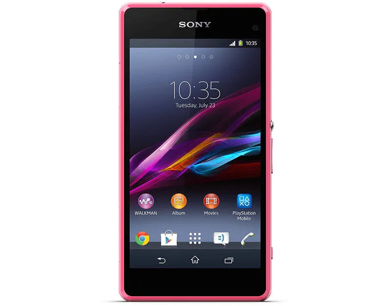 Sony Xperia Z1 Compact 10,9 cm (4.3") Tek SIM Android 4.3 4G Micro-USB B 2 GB 16 GB 2300 mAh Pembe Akıllı Telefon
