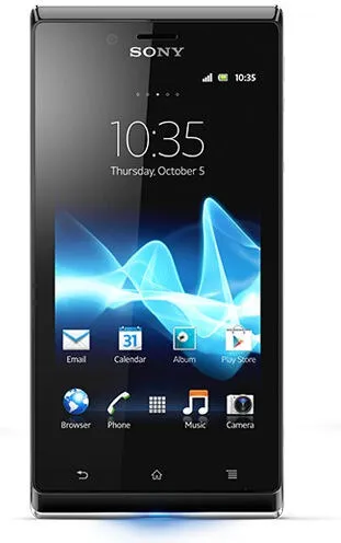 Sony Xperia J 10,2 cm (4") Tek SIM Android 4.0 3G 0,5 GB 4 GB Siyah Akıllı Telefon