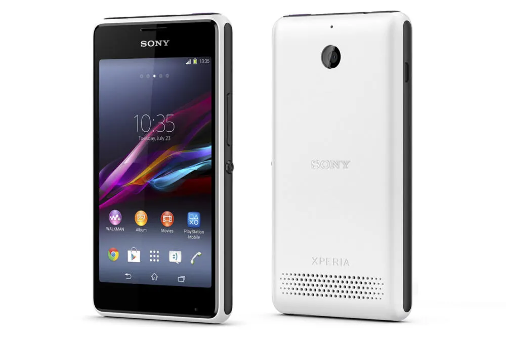 Sony Xperia E1 10,2 cm (4") Tek SIM Android 4.3 0,5 GB 4 GB Beyaz Akıllı Telefon