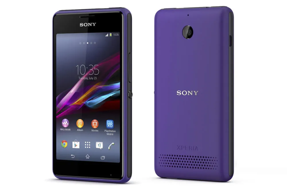 Sony Xperia D2105 10,2 cm (4") Çift SIM Android 4.3 3G Micro-USB 0,5 GB 4 GB 1750 mAh Mor Akıllı Telefon