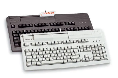 CHERRY MultiBoard G81-8070 USB QWERTY Gri Klavye