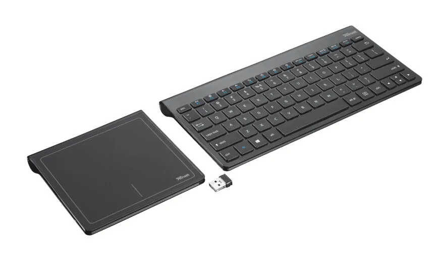 Trust Wireless Keyboard & Touchpad 19406 Klavye Thumbnail 1