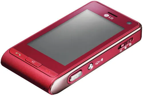 LG KU990i 7,62 cm (3") 1000 mAh Kırmızı Akıllı Telefon