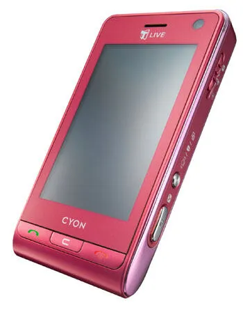 LG KU990i 7,62 cm (3") Tek SIM 3G 1000 mAh Pembe Akıllı Telefon