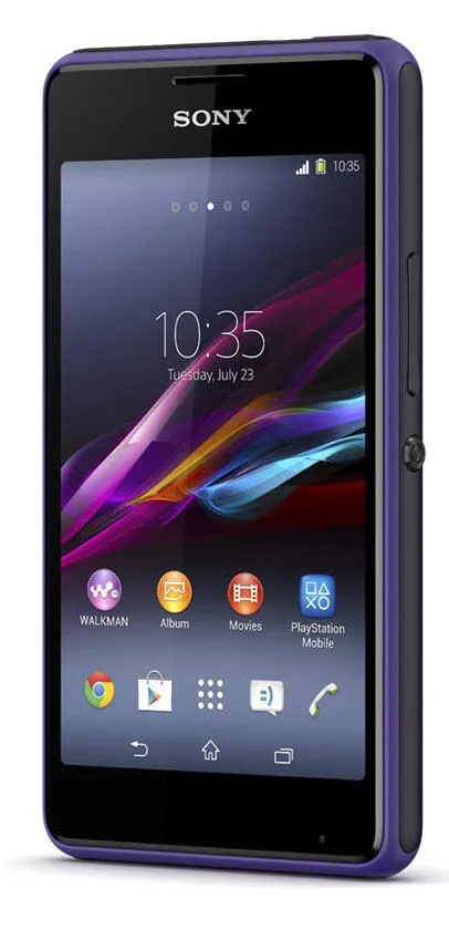 Sony Xperia E1 10,2 cm (4") Tek SIM Android 4.3 3G Micro-USB B 0,5 GB 4 GB Mor Akıllı Telefon