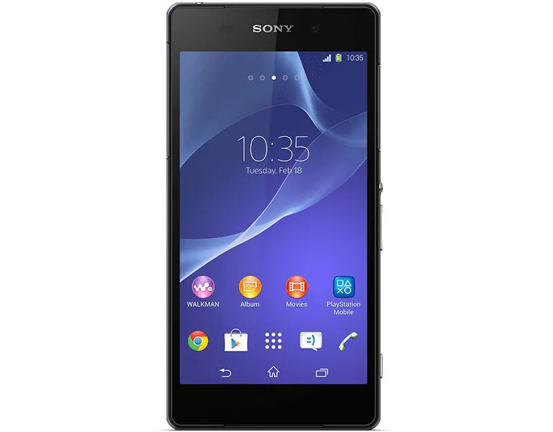 Sony Xperia Z2 13,2 cm (5.2") Tek SIM Android 4.4 3G 3 GB 16 GB 3000 mAh Siyah Akıllı Telefon