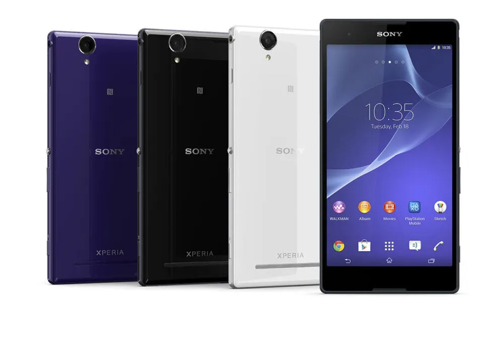 Sony Xperia T2 Ultra D5303W 15,2 cm (6") Tek SIM Android 4.3 4G Micro-USB B 1 GB 8 GB Beyaz Akıllı Telefon Thumbnail 2