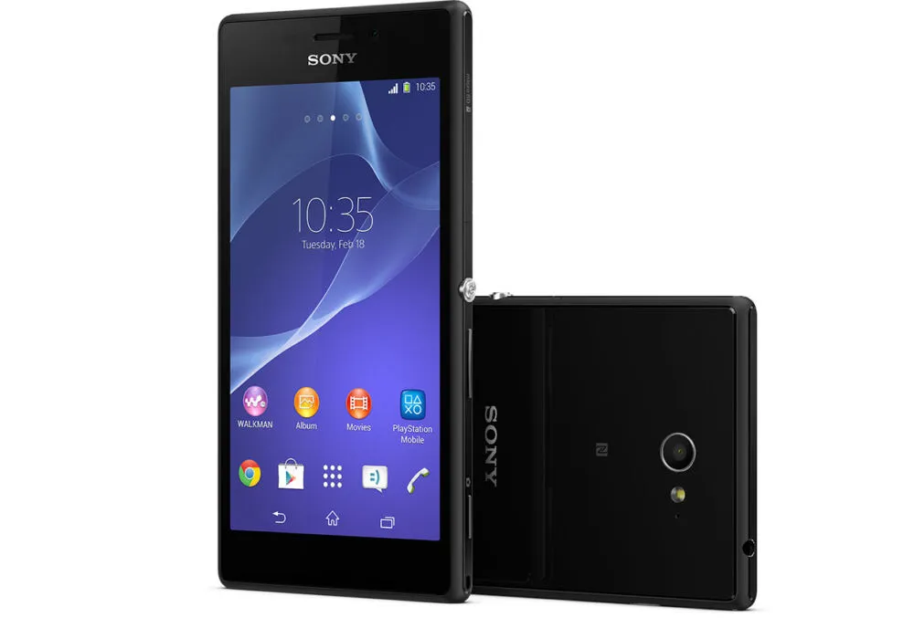 Sony Xperia M2 12,2 cm (4.8") Tek SIM Android 4.3 4G 1 GB 8 GB 2330 mAh Siyah Akıllı Telefon