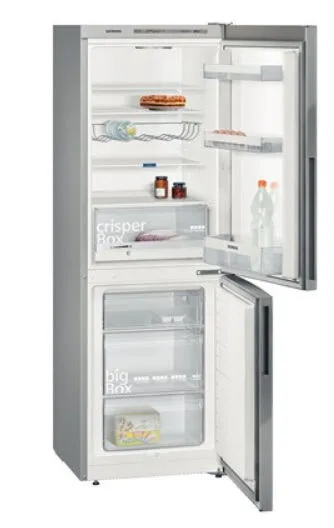Siemens KG33VVI31 donduruculu buz dolabı Solo 287 l Gümüş, Paslanmaz çelik Buzdolabı