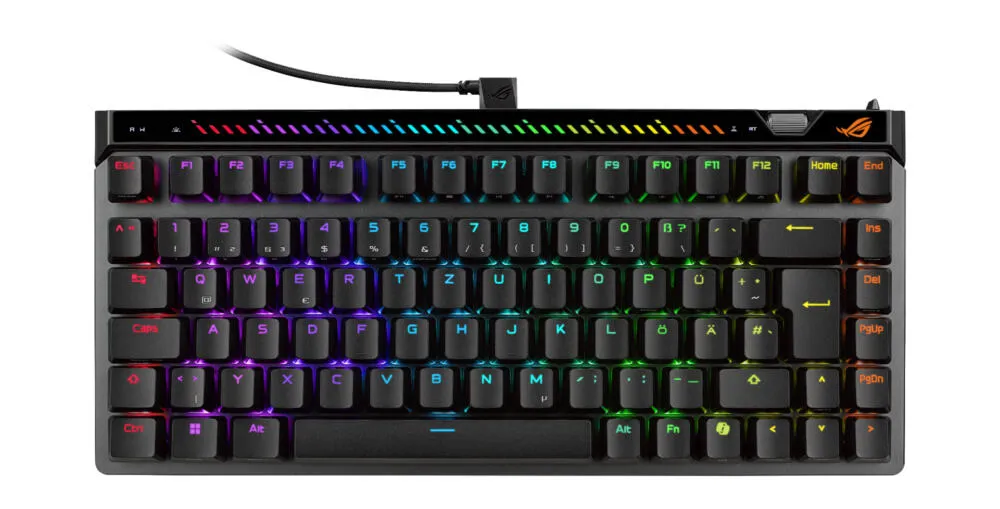 ASUS ROG Falchion Ace 75 HE Oyun USB Siyah Klavye