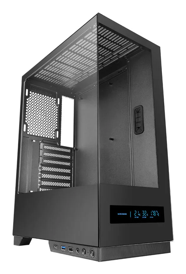 Mars Gaming MC-PULSAR Midi Dikey (Tower) Siyah Kas