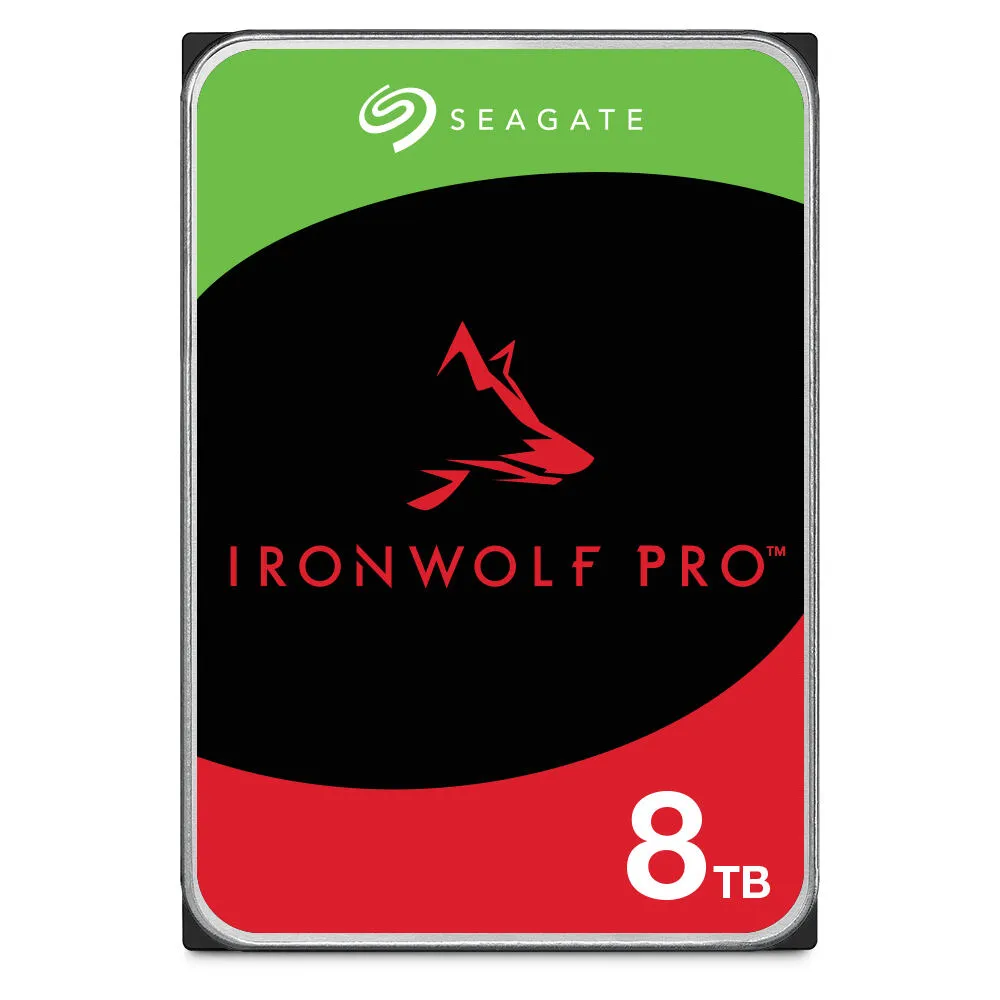 Seagate IronWolf Pro ST8000NT001 sabit disk sürücüsü 8 TB 7200 RPM 256 MB 3.5" Serial ATA III