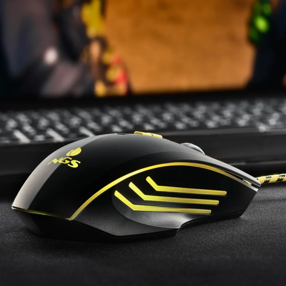 NGS GMX-123 NGS-GAMING-0275 3200 DPI Oyuncu Faresi Thumbnail 5