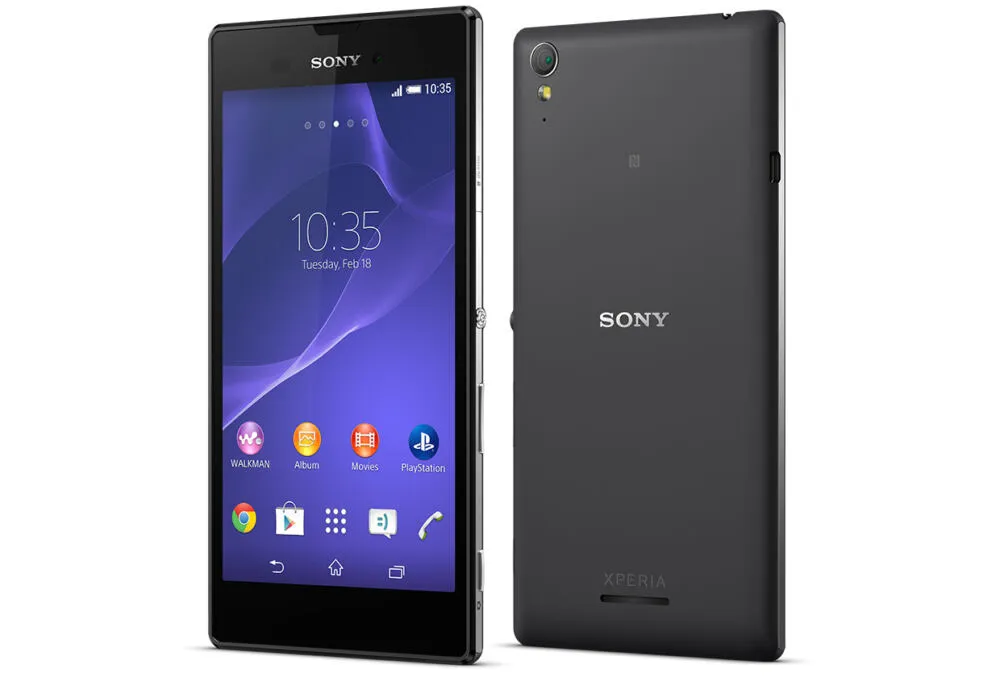 Sony Xperia T3 13,5 cm (5.3") Tek SIM Android 4.4 4G Micro-USB A 1 GB 8 GB 2500 mAh Siyah Akıllı Telefon