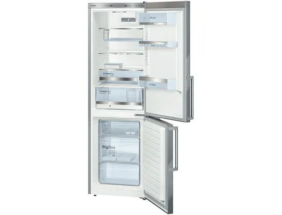 Bosch KGE36EI43 donduruculu buz dolabı Solo 304 l Paslanmaz çelik Buzdolabı