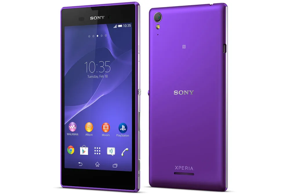 Sony Xperia 3 D5106 13,5 cm (5.3") Tek SIM Android 4.4 4G Micro-USB B 1 GB 8 GB 2500 mAh Mor Akıllı Telefon