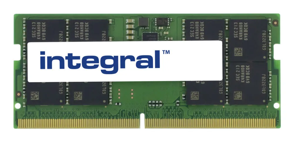 Integral KN.16G04.025-IN 16 GB 1 x 16 GB DDR5 262-pin SO-DIMM RAM Bellek
