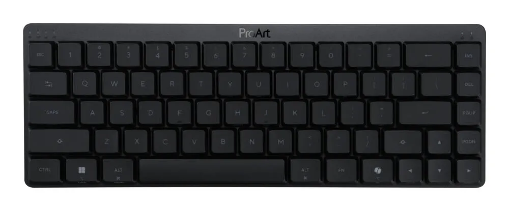 ASUS ProArt Keyboard KD300 Ev / Ofis USB + RF Wireless + Bluetooth Siyah Klavye