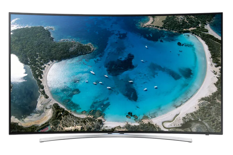 Samsung UE55H8005SQ Full HD kalitesi Smart Wi-Fi Siyah, Gümüş TV Televizyon (TV)