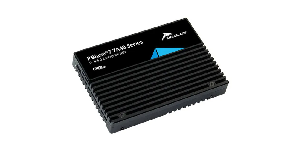 Memblaze P7A40DT0384Y00 dahili 3,84 TB U.2 PCI Express 5.0 NVMe 3D TLC SSD SSD Diskle