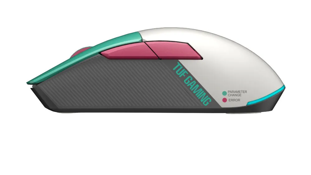 ASUS TUF Gaming Mini Hatsune Miku Edition 90MP0420-BMUA00 1200 DPI Bluetooth Oyuncu Faresi Thumbnail 3
