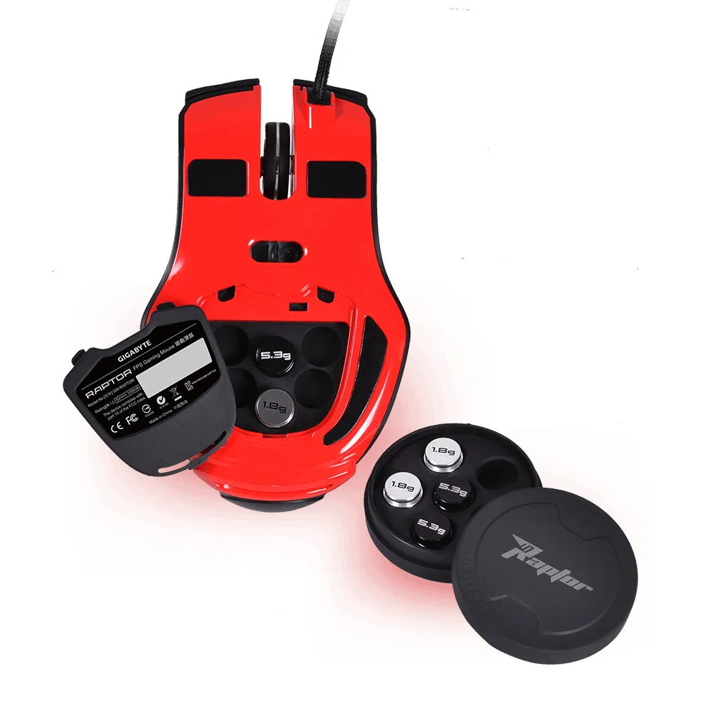 GIGABYTE FORCE M63(raptor) M63 RAPTOR 4000 DPI Oyuncu Faresi Thumbnail 8