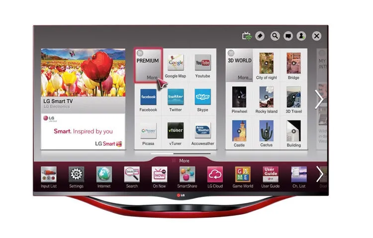 LG 42LA6800 Full HD kalitesi Smart Wi-Fi Siyah TV Televizyon (TV)