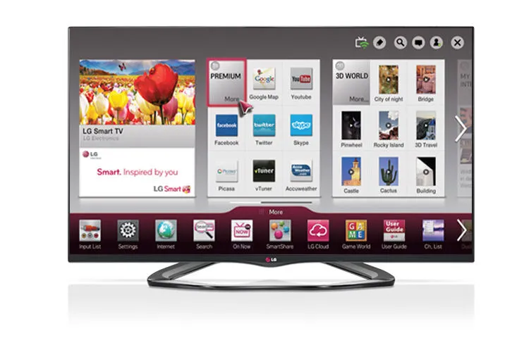 LG 42LA6600 Full HD kalitesi Smart Wi-Fi Siyah TV Televizyon (TV)
