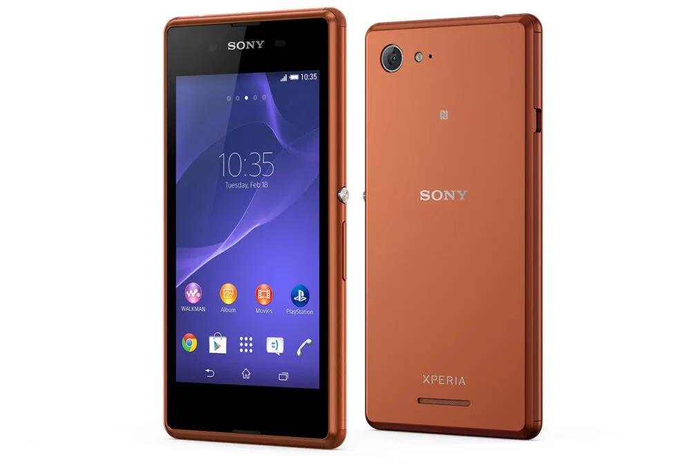 Sony Xperia 1288-3061 11,4 cm (4.5") Tek SIM Android 4.4 4G Micro-USB B 1 GB 4 GB 2330 mAh Bakır Akıllı Telefon