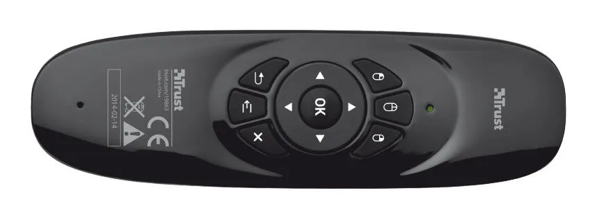 Trust Wireless Keyboard & Air Mouse for TV, PC, PS & Media Player 20085 Klavye Thumbnail 7