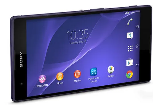 Sony Xperia D5322 15,2 cm (6") Çift SIM Android 4.3 3G Micro-USB 1 GB 8 GB 3000 mAh Mor Akıllı Telefon Thumbnail 0